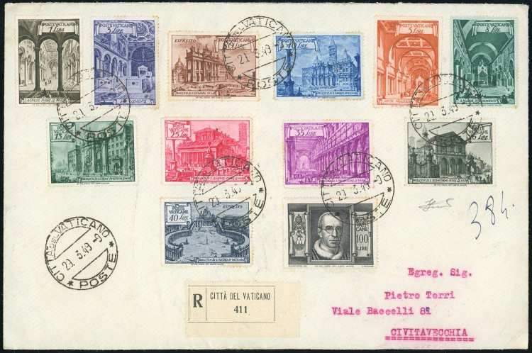 1949 - Basiliche, serie completa ... 