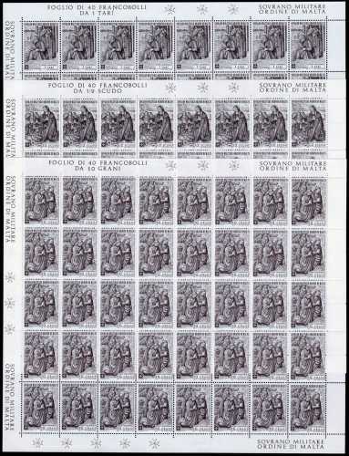 1969 - Natale, fogli completi di ... 