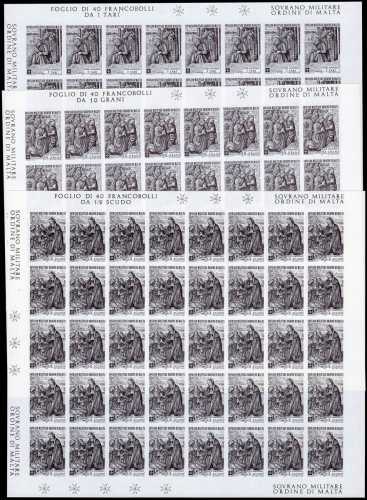 1969 - Natale, fogli completi di ... 