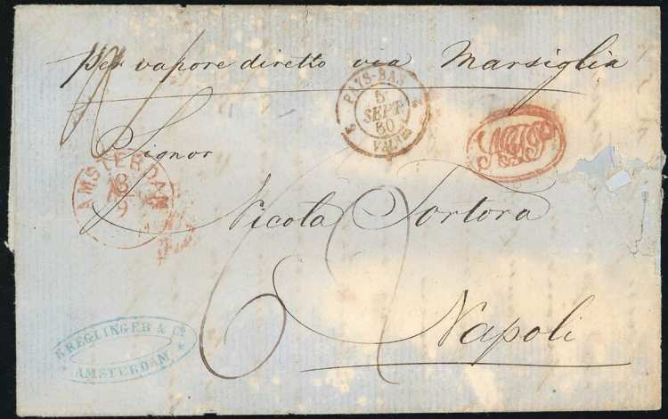 INCOMING MAIL OLANDA 1860 - ... 