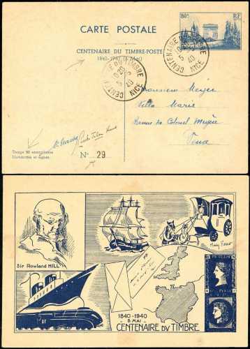 FRANCIA INTERI POSTALI 1940 - 80 ... 