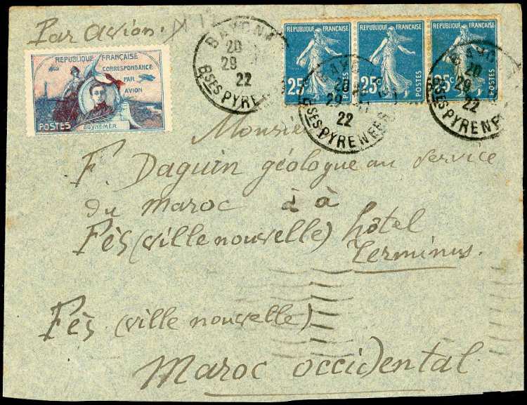 FRANCIA POSTA AEREA 1922 - ... 