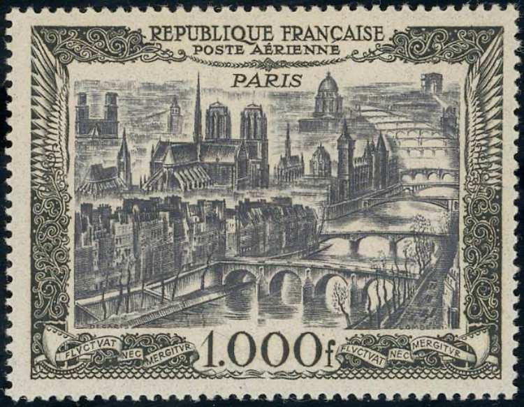 FRANCIA POSTA AEREA 1950 - 1.000 ... 