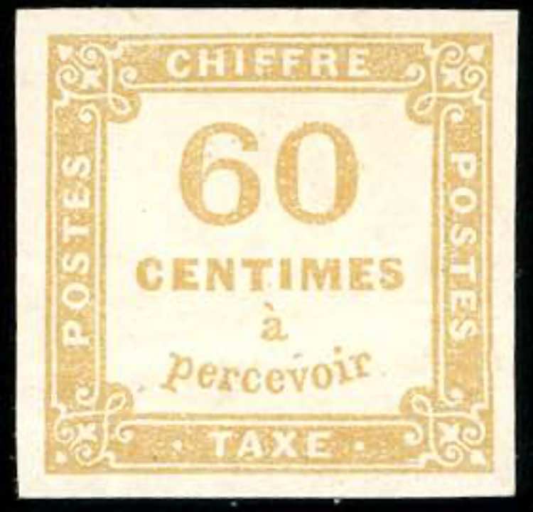 FRANCIA SEGNATASSE 1871 - 60 cent. ... 