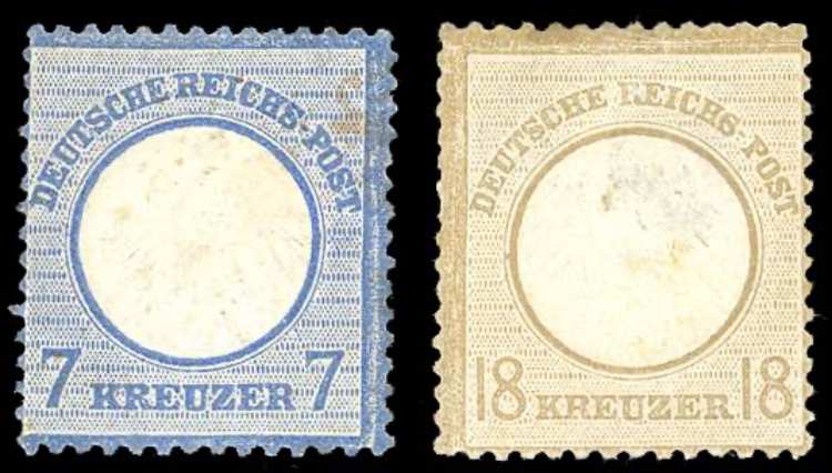 GERMANIA REICH 1872 -  7 kr., 18 ... 