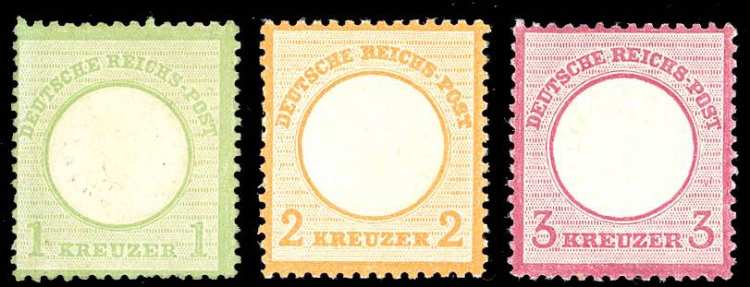 GERMANIA REICH 1872 - 1 kr., 2 ... 