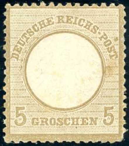 GERMANIA REICH 1872 - 5 g. Aquila, ... 