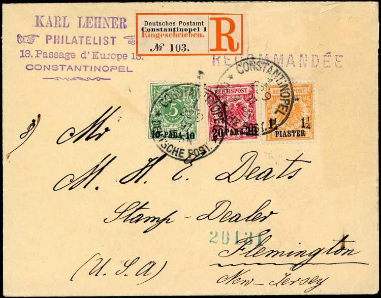 GERMANIA UFFICI LEVANTE 1897 - 1 ... 