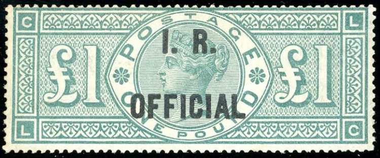 GRAN BRETAGNA SERVIZIO 1901 - 1 £ ... 