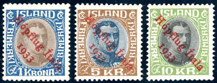 ISLANDA POSTA AEREA 1933 - ... 