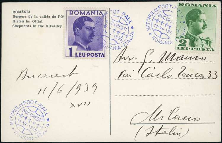 ROMANIA 1939 - Cartolina ... 