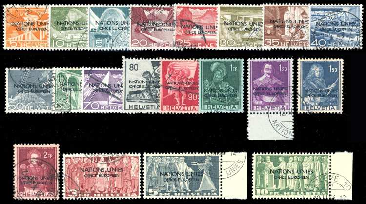 SVIZZERA SERVIZIO 1950 - ... 