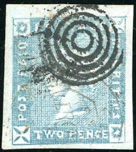 BRITISH COLONIES - MAURITIUS 1859 ... 