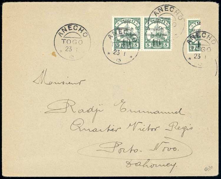 TOGO-OCCUPAZIONE MILITARE TEDESCA ... 