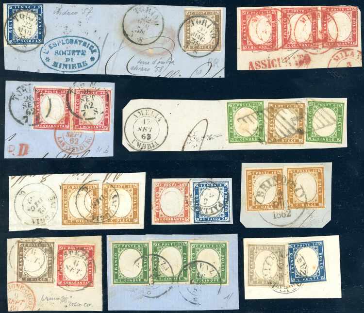 SARDEGNA 1855/1863 - Bellinsieme ... 