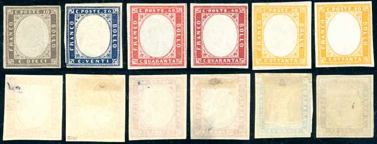 SARDEGNA 1855/1863 - Bellinsieme ... 