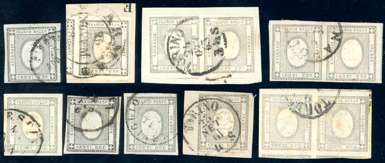 SARDEGNA 1861 - Piccolo insieme di ... 