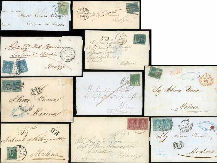 TOSCANA 1852/1859 - Bellinsieme ... 