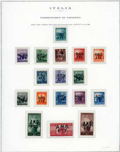 TRIESTE A AMG-FTT 1947/1954 - ... 