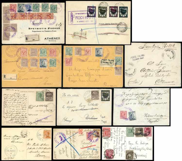 EGEO 1912/1943 - Dieci lettere ... 