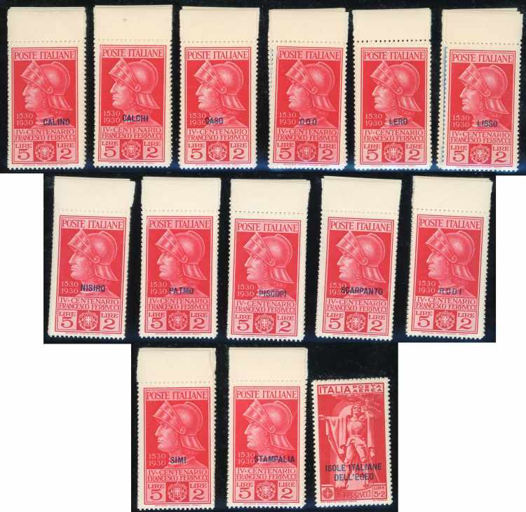 EGEO 1930 - Ferrucci, giri ... 