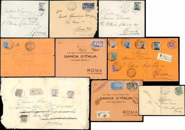 EGEO RODI 1913/1935 - Lotto di ... 