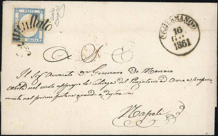 S.GERMANO, svolazzo + cerchio ... 