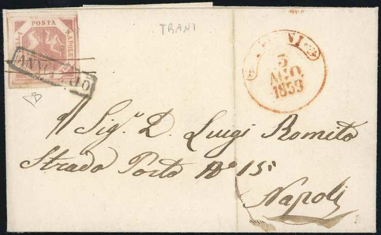 TRANI, penna + annullato non ... 