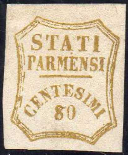 1859 - 80 cent. bistro oliva (18), ... 