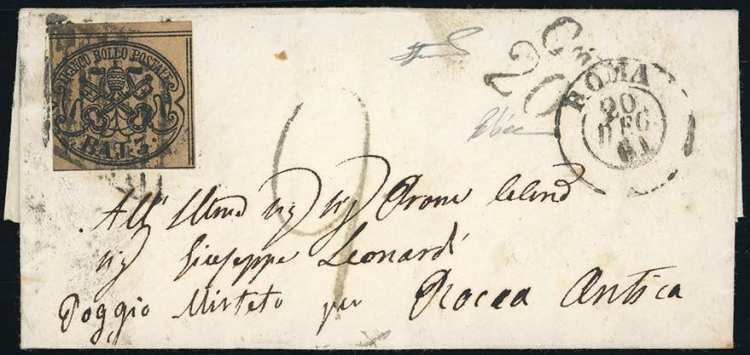 1861 - 3 baj bruno (4Aa), buono ... 