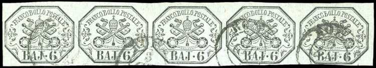 1852 - 6 baj grigio azzurrastro ... 