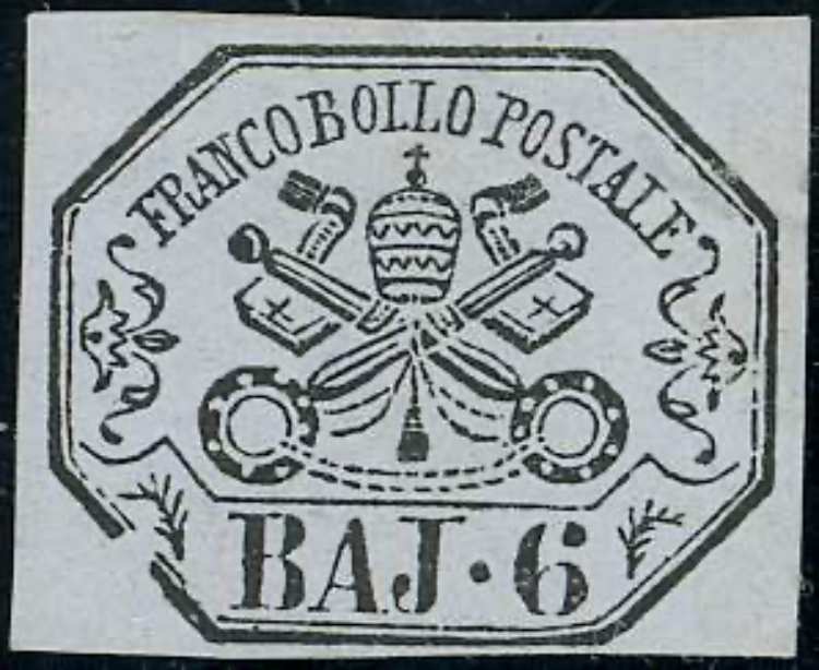 1864 - 6 baj lilla grigio, ... 