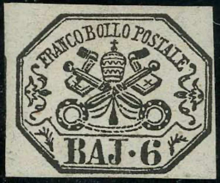 1852 - 6 baj grigio perla (7Aa), ... 