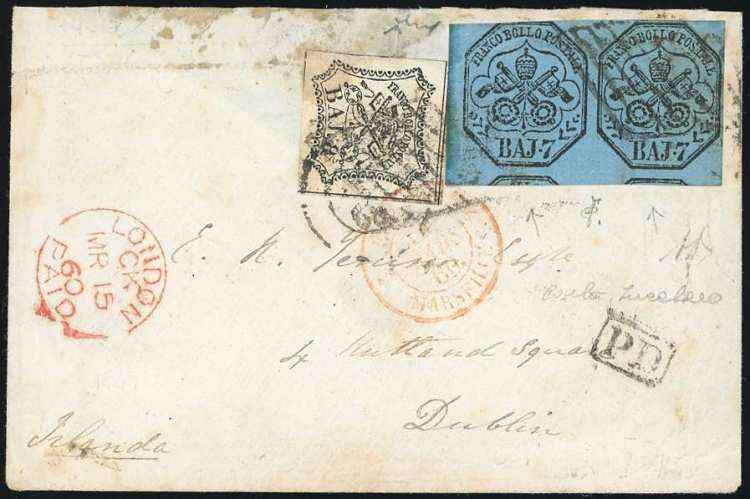 1860 - 7 baj azzurro, coppia, 8 ... 
