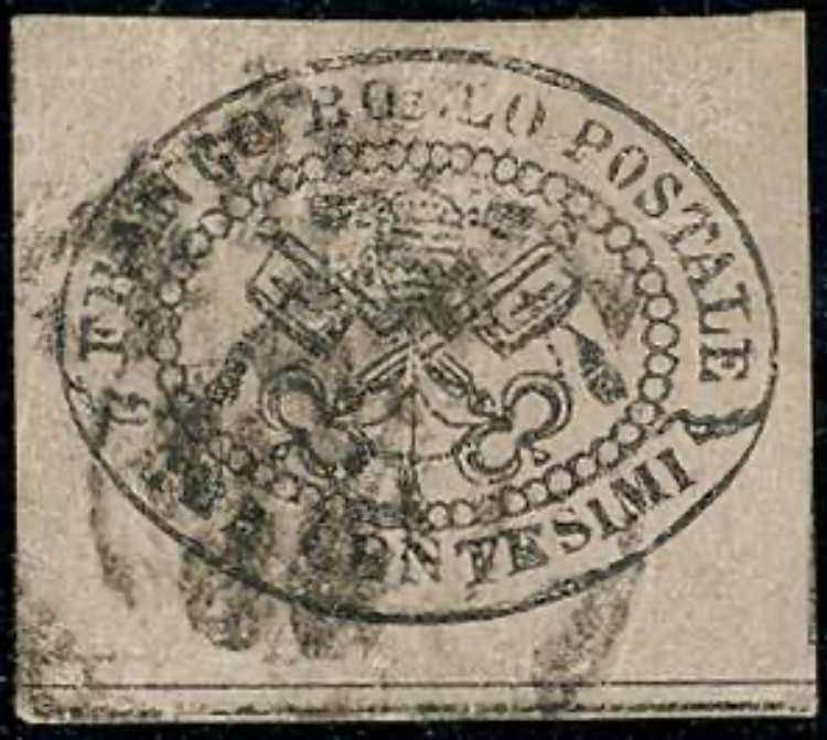 1867 - 3 cent. grigio rosa (14), ... 