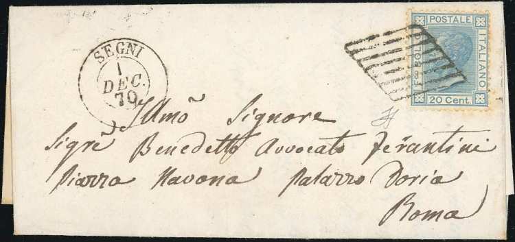 1870 - 20 cent. (Regno T26), ... 