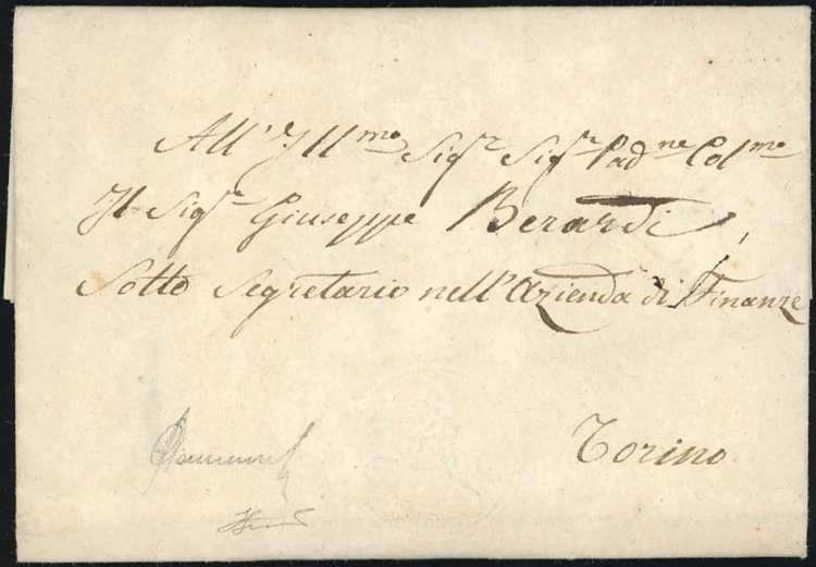 1820 ca - 15 cent. Cavallino, ... 