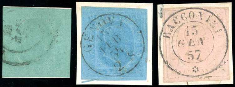 1853 - Seconda emissione, serie ... 