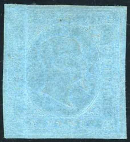 1853 - 20 cent. azzurro (5), ... 