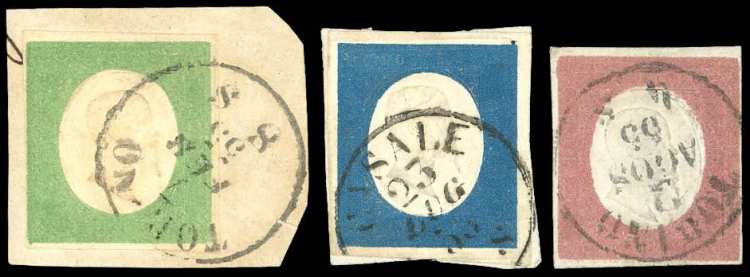 1854 - Terza emissione, serie ... 