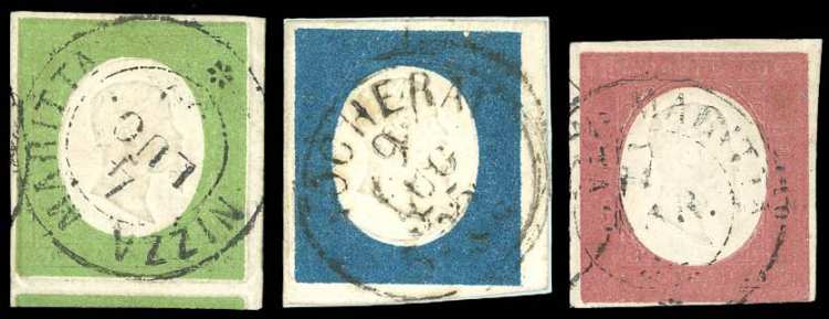 1854 - Terza emissione, serie ... 