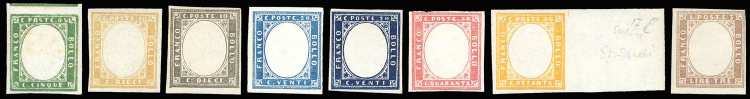 1855/63 - IV emissione, serie ... 