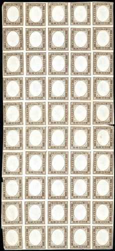 1859 - 10 cent. bruno grigiastro ... 