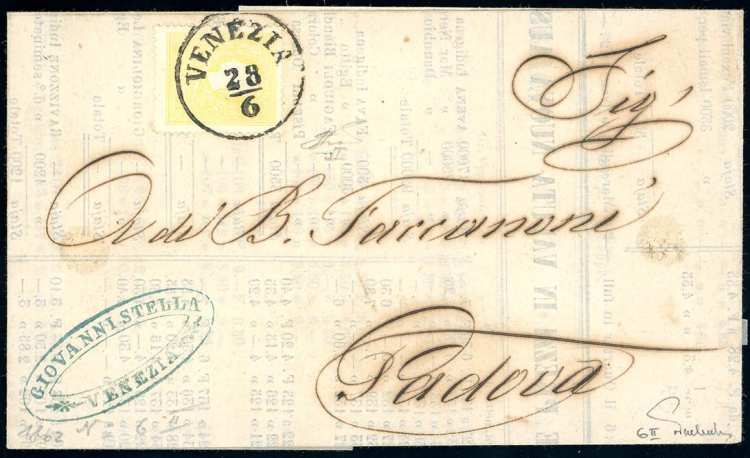 1862 - 2 soldi giallo, II tipo ... 