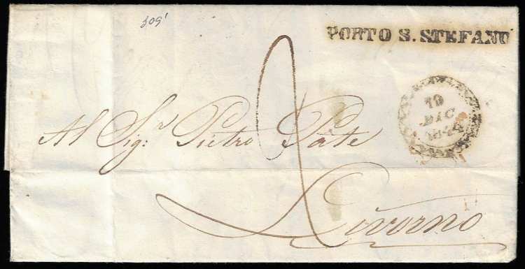 1844 - Lettera prefilatelica ... 