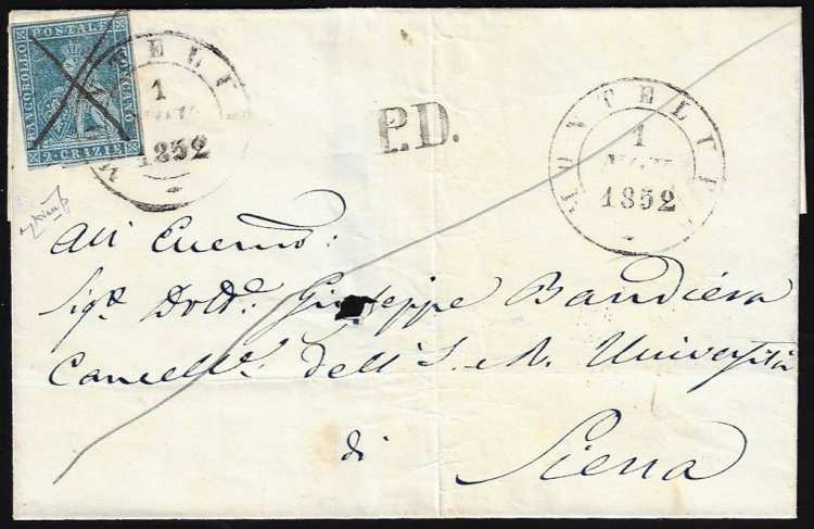 MONTELUPO, doppio cerchio grande + ... 