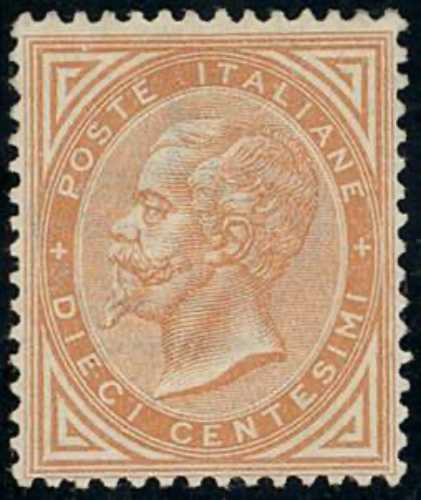 1863 - 10 cent. De La Rue, ... 