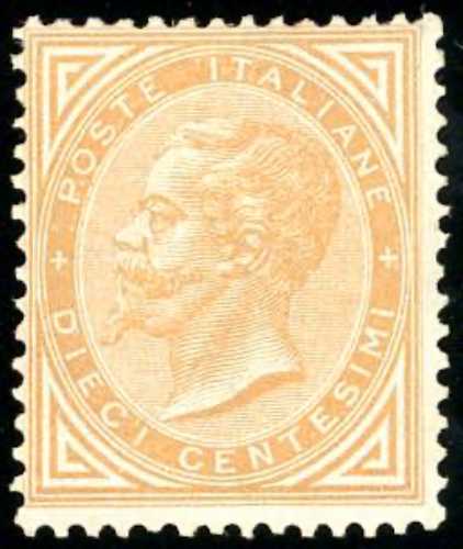 1866 - 10 cent. De La Rue, ... 