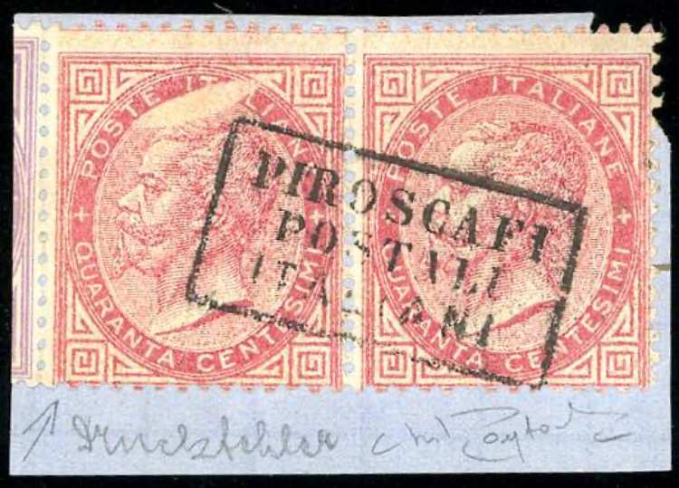 1863 - 40 cent. De La Rue, ... 