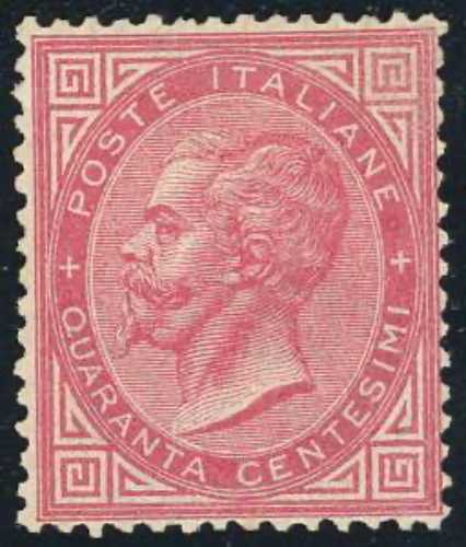 1863 - 40 cent. De La Rue, ... 